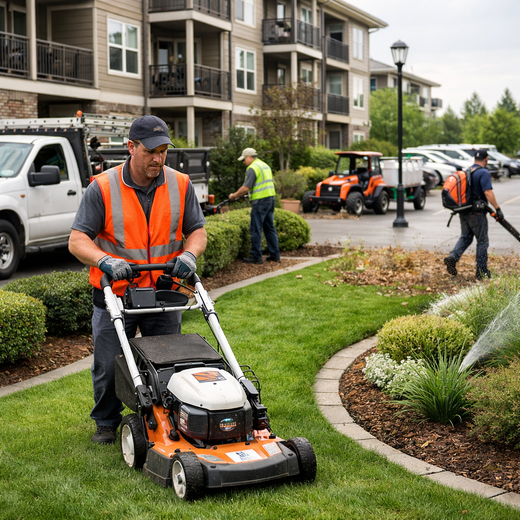 Pflege für Mietobjekte & größere Anlagenz